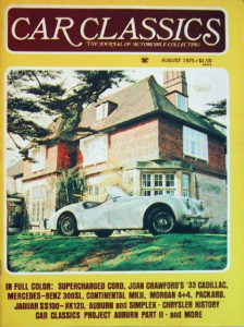 CAR CLASSICS 1975 AUG Vol7 #4 - RACING 300SLs, MORGAN+4